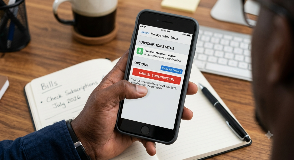 Cancel unwanted subscription