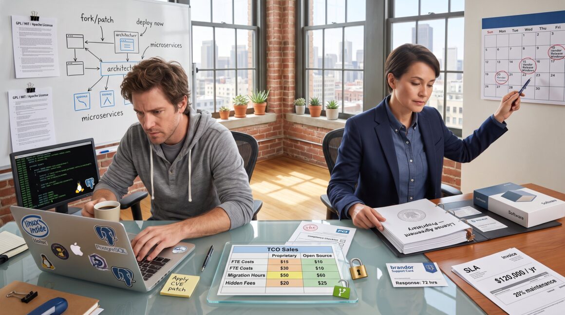 Open-Source vs. Proprietary Software: Key Trade-Offs